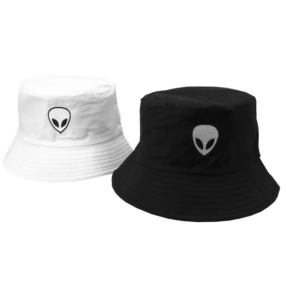 Kepurė bucket hat Alien, juoda kaina | pigu.lt