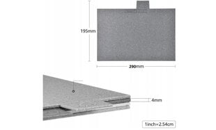 Pjaustymo lentelių rinkinys su stovu 30x20 cm, pilkas, 4 vnt kaina ir informacija | Pjaustymo lentelės | pigu.lt