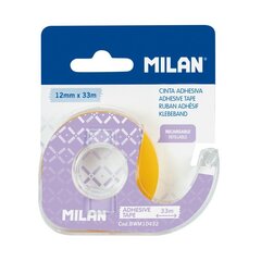 Lipni juosta su dozatoriumi MILAN, 12 mm x 33 m kaina ir informacija | Kanceliarinės prekės | pigu.lt