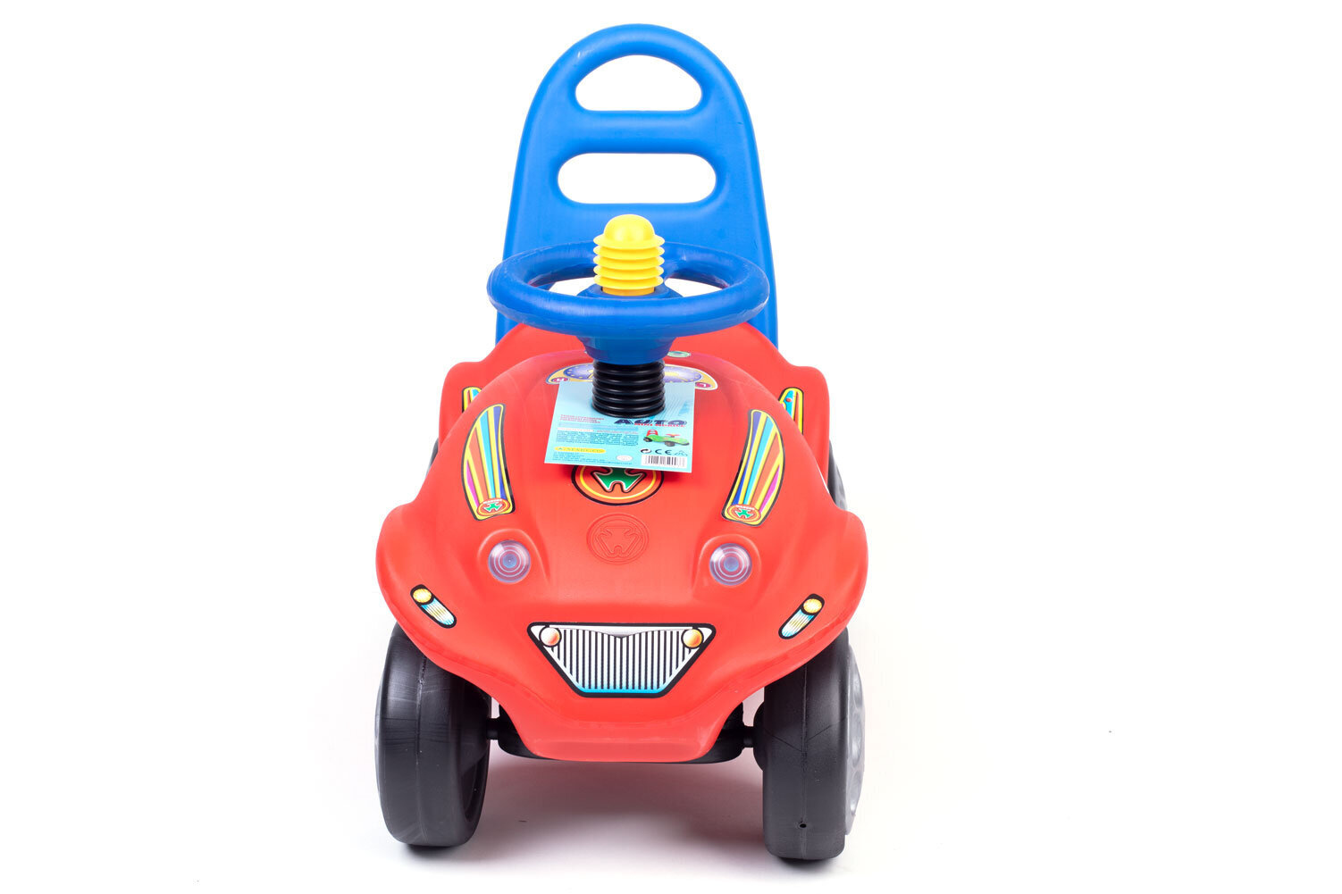 Paspiriamas automobilis vaikams, raudonas цена и информация | Žaislai kūdikiams | pigu.lt