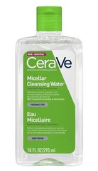 Очищающая мицеллярная вода CeraVe Micellar Cleansing Water 295 мл цена и информация | Средства для очищения лица | pigu.lt