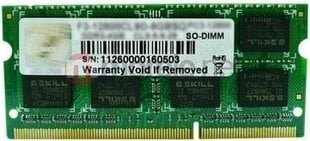 G.Skill F3-1600C11S-8GSQ kaina ir informacija | Operatyvioji atmintis (RAM) | pigu.lt