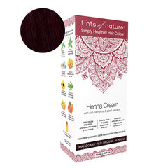 Природная краска для волос TINTS OF NATURE Henna Cream Red, 70 мл цена и информация | Краска для волос | pigu.lt