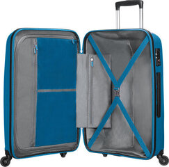 Mažas lagaminas Samsonite Walizka Bon Air 55 niebieska (85A-22-001), mėlynas kaina ir informacija | Lagaminai, kelioniniai krepšiai | pigu.lt