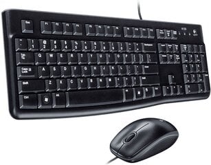 Logitech MK120 combo  Pan Nordic Wired цена и информация | Клавиатуры | pigu.lt