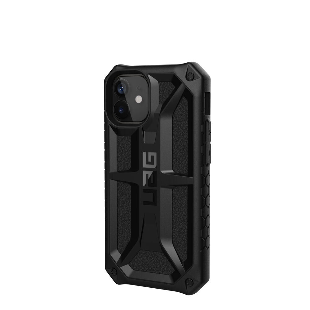 UAG skirtas iPhone 12 Mini, juodas kaina ir informacija | Telefono dėklai | pigu.lt