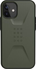 Telefono dėklas UAG skirtas Apple iPhone 12 mini, žalia kaina ir informacija | Telefono dėklai | pigu.lt