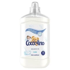 Skalbinių minkštiklis Coccolino Sensitive Pure, 1,8 l kaina ir informacija | Skalbimo priemonės | pigu.lt