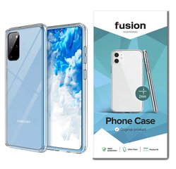 Силиконовый чехол Fusion Ultra Clear Series для Samsung G985 / G986 Galaxy S20+ / S20+ 5G, 2 мм, прозрачный (EU Blister) цена и информация | Чехлы для телефонов | pigu.lt