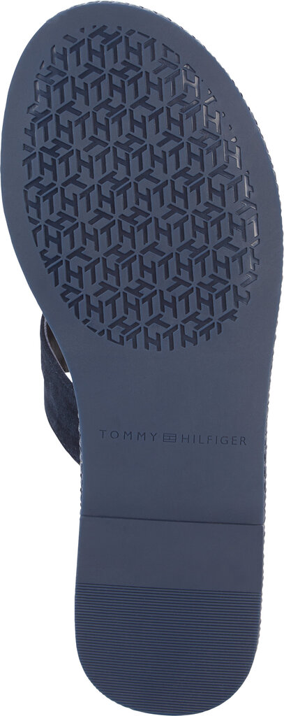 Basutės moterims Tommy Hilfiger Essential Hardware Flat Sandal, mėlynos цена и информация | Basutės moterims | pigu.lt