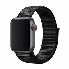 Devia Delux Sport 3 Band Apple Watch 42/44 мм, черный цена и информация | Аксессуары для смарт-часов и браслетов | pigu.lt