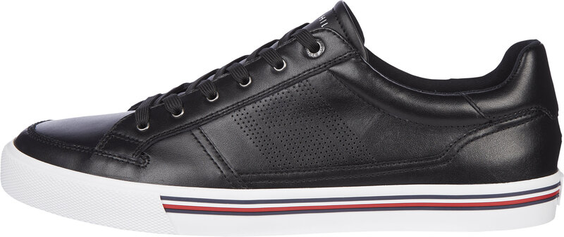 tommy hilfiger core corporate leather sneaker