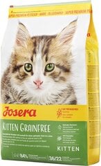 Josera kačiukams begrūdis Kitten Grain Free, 10 kg kaina ir informacija | Josera Gyvūnų prekės | pigu.lt