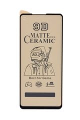Защитное стекло Matte Ceramic, Full Glue, Full Cover для Samsung Galaxy A01/M01  цена и информация | Защитные пленки для телефонов | pigu.lt