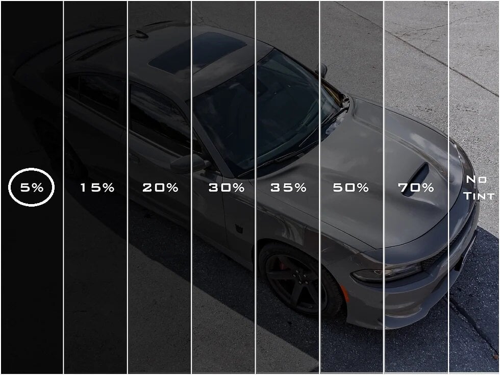 Auto langų tamsinimo plėvelė 90%, plotis 50 cm kaina ir informacija | Auto plėvelės langams pagal spec. užsakymą | pigu.lt