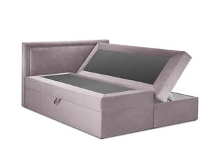 Кровать Mazzini Beds Yucca 200x200 см, розовая цена и информация | Mazzini Beds Мебель и домашний интерьер | pigu.lt