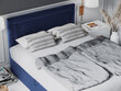 Lova Mazzini Beds Yucca 200x200cm, mėlyna цена и информация | Lovos | pigu.lt