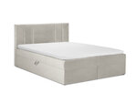 Lova Mazzini Beds Afra 200x200 cm, smėlio spalvos