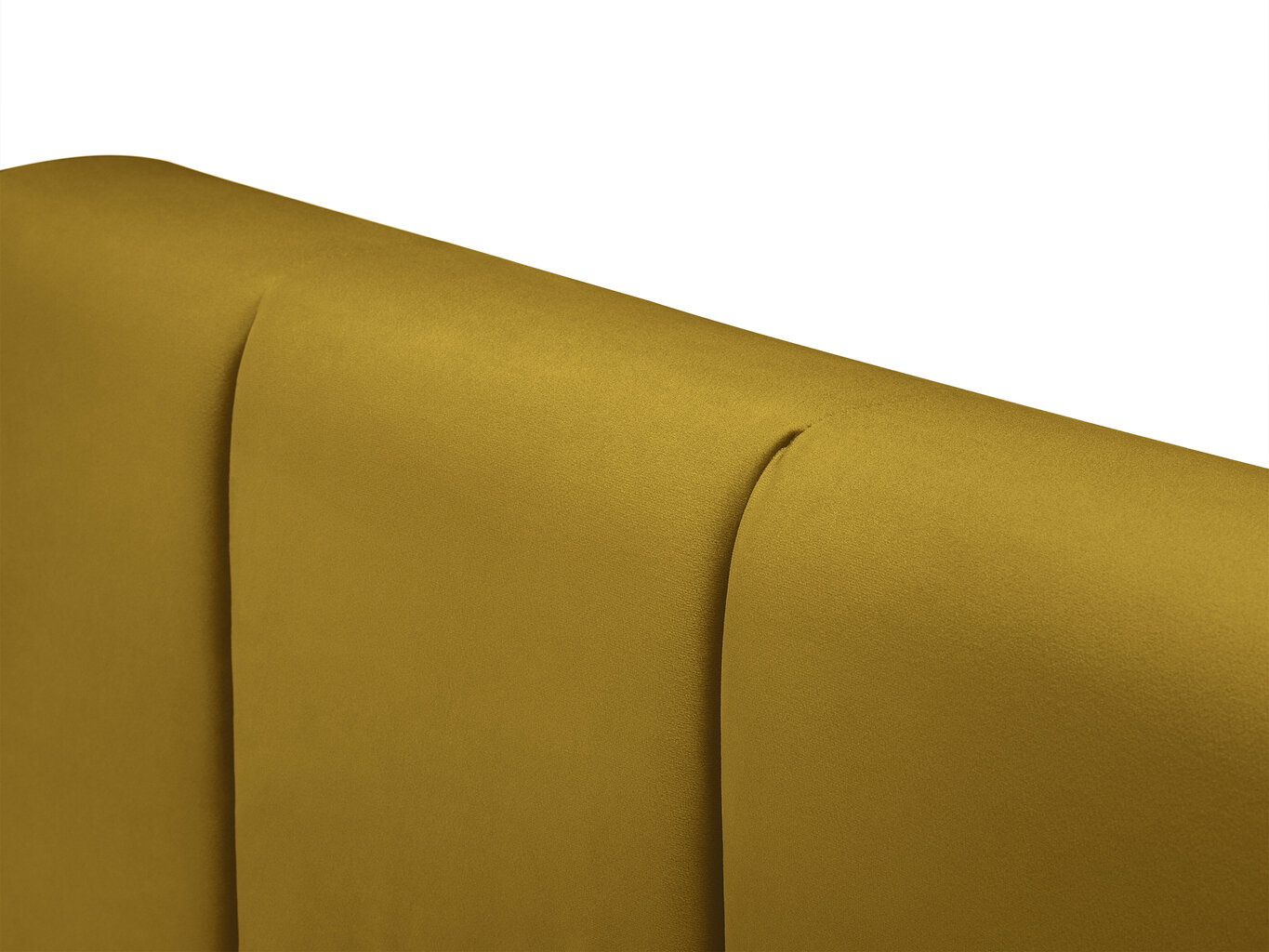 Lova Mazzini Beds Afra 200x200 cm, geltona kaina ir informacija | Lovos | pigu.lt