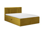 Lova Mazzini Beds Afra 200x200 cm, geltona