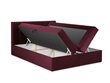 Lova Mazzini Beds Afra 200x200 cm, raudona цена и информация | Lovos | pigu.lt