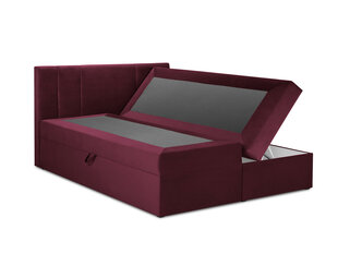Кровать Mazzini Beds Afra 200x200 см, красная цена и информация | Кровати | pigu.lt