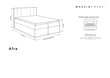 Lova Mazzini Beds Afra 200x200 cm, raudona kaina ir informacija | Lovos | pigu.lt