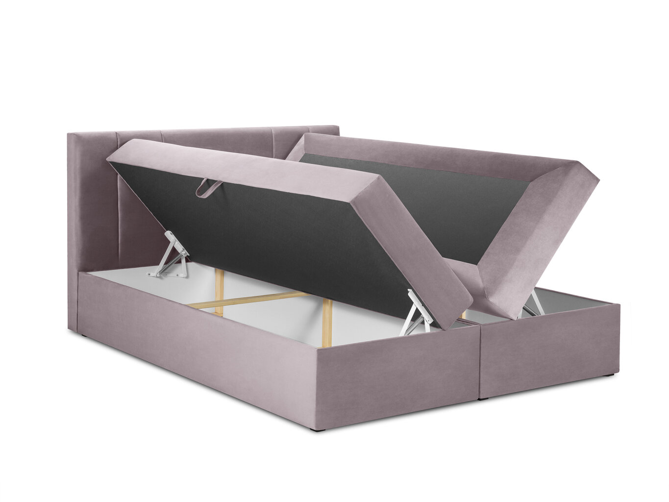 Lova Mazzini Beds Afra 200x200 cm, rožinė цена и информация | Lovos | pigu.lt