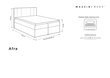 Lova Mazzini Beds Afra 200x200 cm, rožinė kaina ir informacija | Lovos | pigu.lt