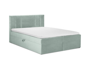 Кровать Mazzini Beds Afra 200x200 см, светло-зеленая цена и информация | Mazzini Beds Мебель и домашний интерьер | pigu.lt