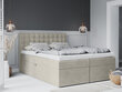 Lova Mazzini Beds Jade 200x200 cm, smėlio spalvos цена и информация | Lovos | pigu.lt