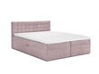 Lova Mazzini Beds Jade 200x200 cm, rožinė kaina ir informacija | Lovos | pigu.lt