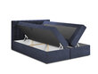 Lova Mazzini Beds Jade 200x200 cm, tamsiai mėlyna kaina ir informacija | Lovos | pigu.lt
