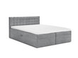 Lova Mazzini Beds Jade 200x200 cm, pilka kaina ir informacija | Lovos | pigu.lt