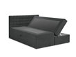 Lova Mazzini Beds Jade 200x200 cm, tamsiai pilka цена и информация | Lovos | pigu.lt