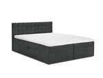 Lova Mazzini Beds Jade 200x200 cm, tamsiai pilka