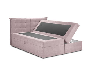 Кровать Mazzini Кровати Echaveria 200x200 см, розовая цена и информация | Кровати | pigu.lt