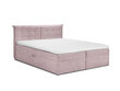 Lova Mazzini Beds Echaveria 200x200 cm, rožinė kaina ir informacija | Lovos | pigu.lt