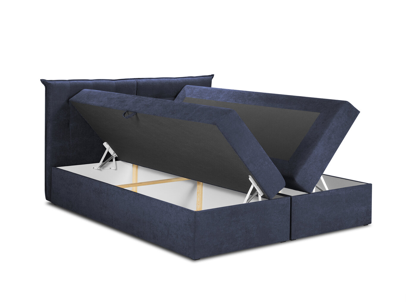 Lova Mazzini Beds Echaveria 200x200 cm, tamsiai mėlyna kaina ir informacija | Lovos | pigu.lt