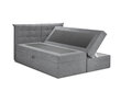 Lova Mazzini Beds Echaveria 200x200 cm, pilka kaina ir informacija | Lovos | pigu.lt