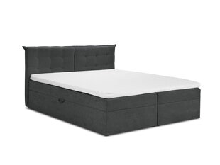 Кровать Mazzini Beds Echaveria 200x200 см, темно-серая цена и информация | Кровати | pigu.lt
