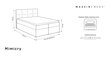 Lova Mazzini Beds Mimicry 200x200 cm, smėlio spalvos kaina ir informacija | Lovos | pigu.lt