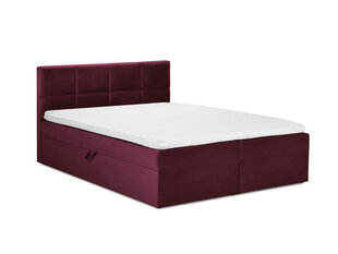 Кровать Mazzini Beds Mimicry 200x200 см, красная цена и информация | Кровати | pigu.lt