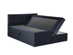 Кровать Mazzini Beds Mimicry 200x200 см, темно-синяя цена и информация | Кровати | pigu.lt