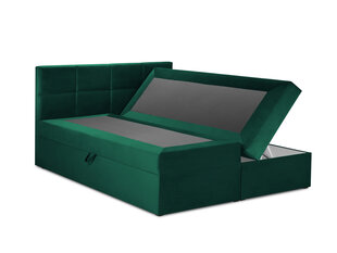 Кровать Mazzini Beds Mimicry 200x200 см, зеленая цена и информация | Кровати | pigu.lt