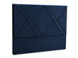 Lovos galvūgalis Cosmopolitan Design Seattle 160 cm, mėlynas kaina ir informacija | Lovos | pigu.lt