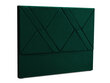 Lovos galvūgalis Cosmopolitan Design Seattle 200 cm, tamsiai žalias kaina ir informacija | Lovos | pigu.lt