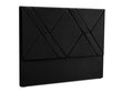 Lovos galvūgalis Cosmopolitan Design Seattle 140 cm, juodas kaina ir informacija | Lovos | pigu.lt