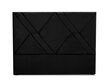 Lovos galvūgalis Cosmopolitan Design Seattle 160 cm, juodas kaina ir informacija | Lovos | pigu.lt