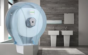 Держатель для рулонов туалетной бумаги, MJ1T, прозрачно-синий цена и информация | Набор акскссуаров для ванной | pigu.lt